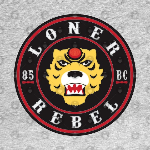 Loner / Rebel biker Pee Wee patch by GorillaBugs